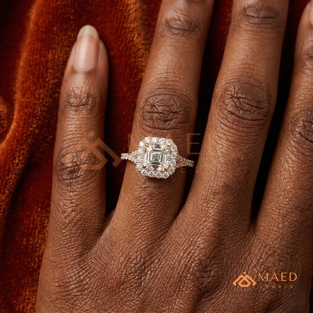 Heirloom Engraved Marquise Ring in 14K Yellow Gold, Rose Gold & Sterling Silver