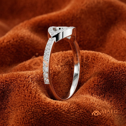 Amulet Evil Eye Ring – Silver, 14K Yellow & Rose Gold