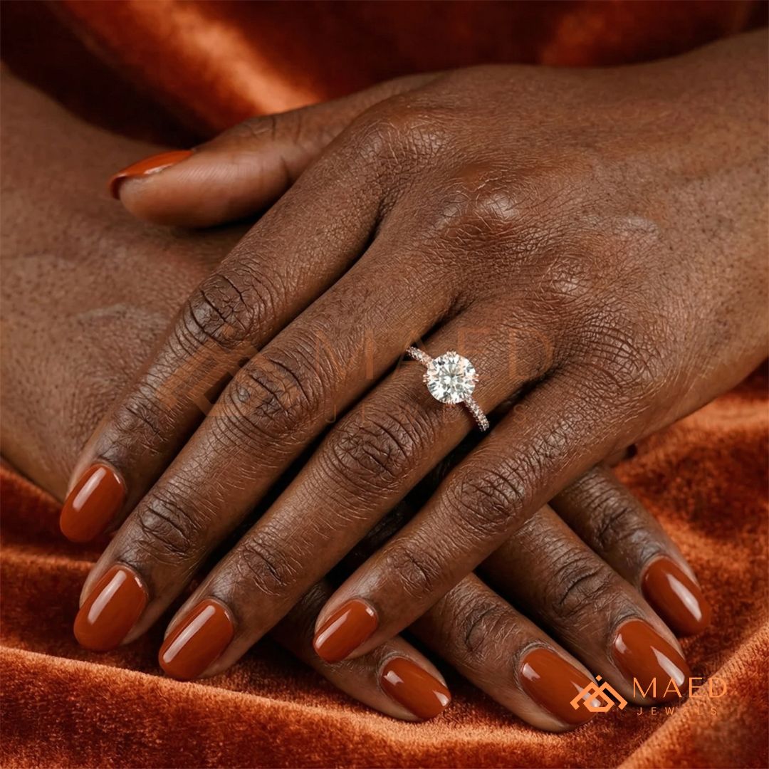 Nature-Inspired Radiant Cut Three-Stone Engagement Ring with Thorn Band in Silver, 14K Gold & Rose Gold