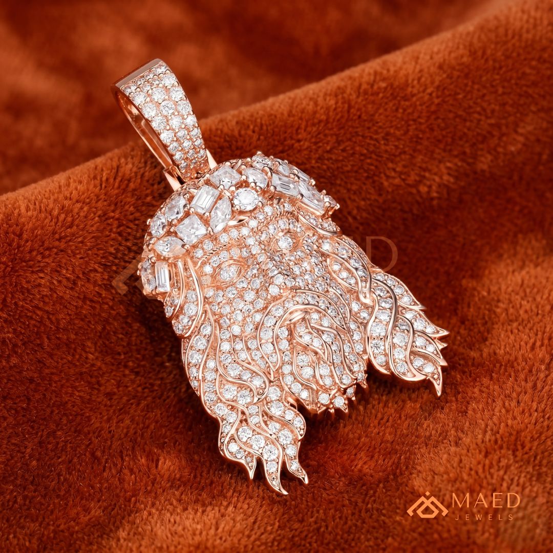 The Empress Scrollwork Necklace | Ornate Milgrain Tiara Crown Pendant