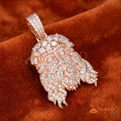 The Empress Scrollwork Necklace | Ornate Milgrain Tiara Crown Pendant