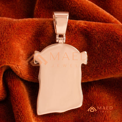 Jesus Piece Pendant – Micro Pave Hip Hop Medallion