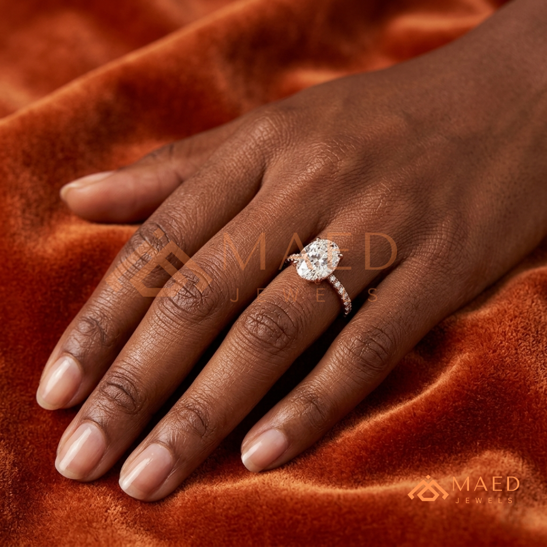 Classic Toi et Moi Pear and Marquise Cut Two-Stone Engagement Ring in Silver, 14K Gold & Rose Gold