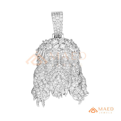 The Empress Scrollwork Necklace | Ornate Milgrain Tiara Crown Pendant