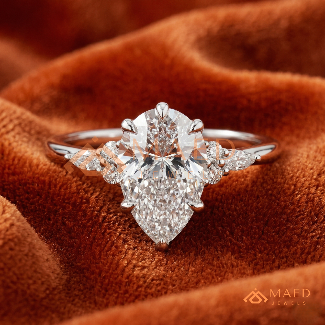 Classic Round Brilliant [Gemstone Type] Tiffany Style Ring in 14K Yellow Gold, Rose Gold & Silver