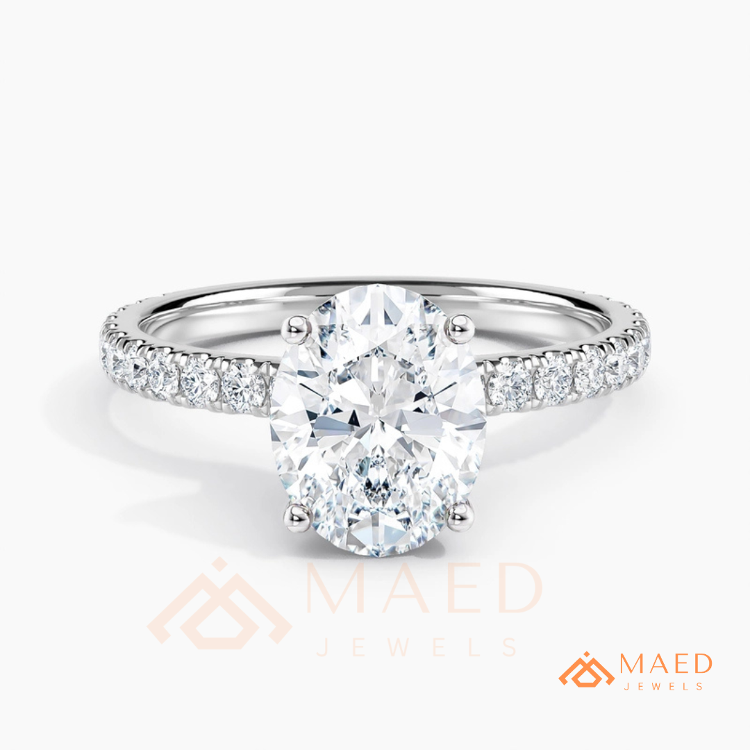 Classic Toi et Moi Pear and Marquise Cut Two-Stone Engagement Ring in Silver, 14K Gold & Rose Gold