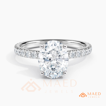 Classic Toi et Moi Pear and Marquise Cut Two-Stone Engagement Ring in Silver, 14K Gold & Rose Gold