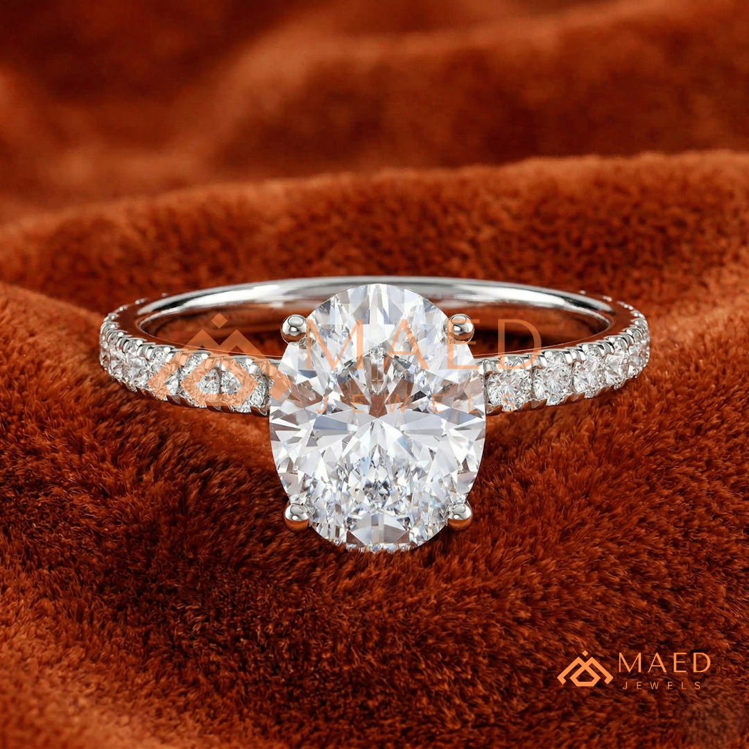 Classic Toi et Moi Pear and Marquise Cut Two-Stone Engagement Ring in Silver, 14K Gold & Rose Gold