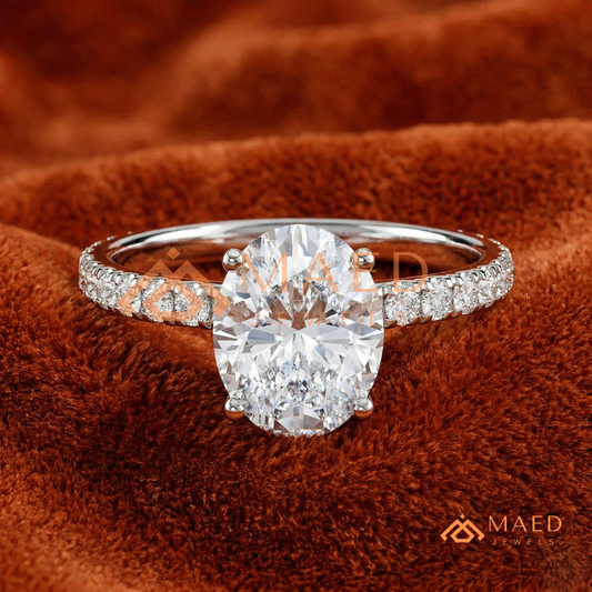 Classic Toi et Moi Pear and Marquise Cut Two-Stone Engagement Ring in Silver, 14K Gold & Rose Gold