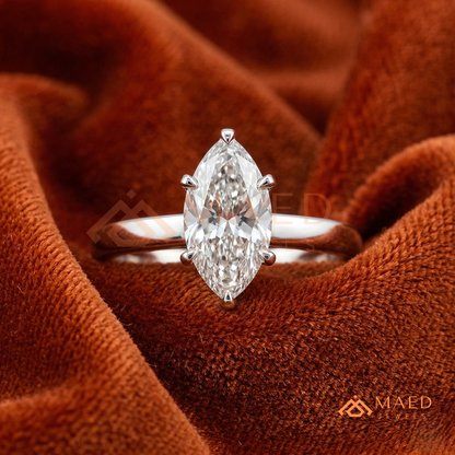 Intertwined Vortex Halo Diamond Simulant Ring in 14K Yellow Gold, Rose Gold & Silver