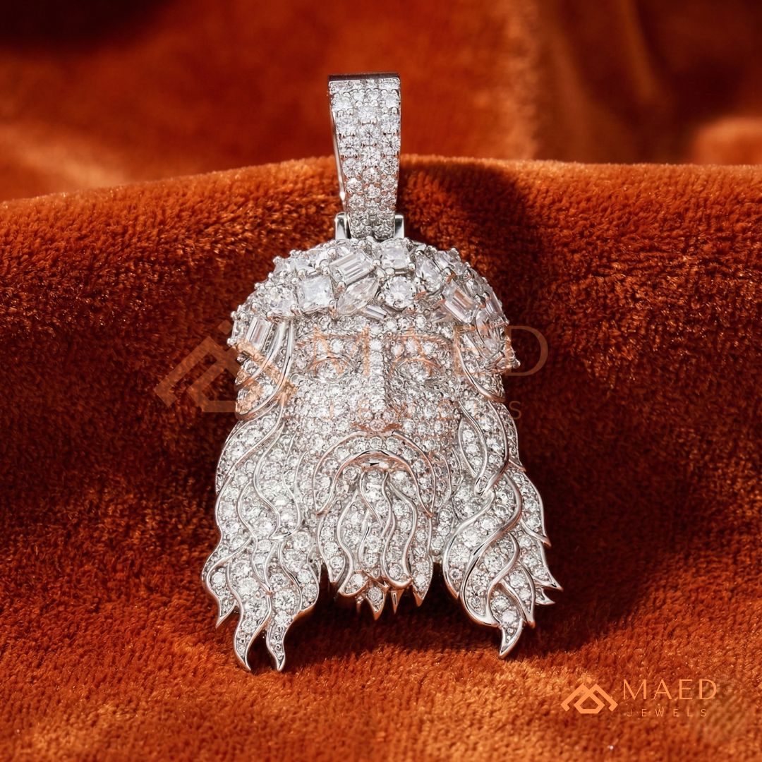 The Empress Scrollwork Necklace | Ornate Milgrain Tiara Crown Pendant