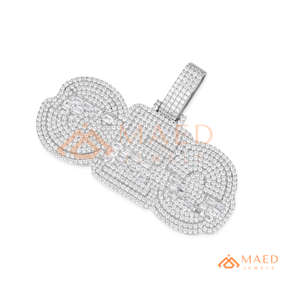 CEO Luxury Diamond Letter Pendant - 14K Gold, Rose Gold & Sterling Silver
