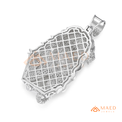 Iced Out Jesus Piece Pendant | 14K Gold, Rose Gold & Sterling Silver