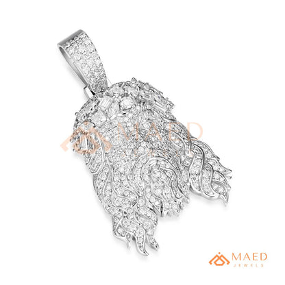 The Empress Scrollwork Necklace | Ornate Milgrain Tiara Crown Pendant