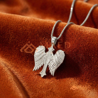 The Eternal Key of Life Pendant | Micro-Pavé Egyptian Ankh Necklace