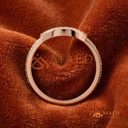 Amulet Evil Eye Ring – Silver, 14K Yellow & Rose Gold