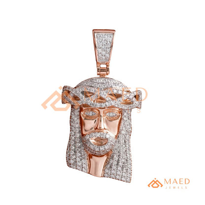 Jesus Piece Pendant – Micro Pave Hip Hop Medallion