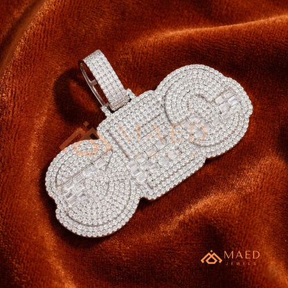 CEO Luxury Diamond Letter Pendant - 14K Gold, Rose Gold & Sterling Silver