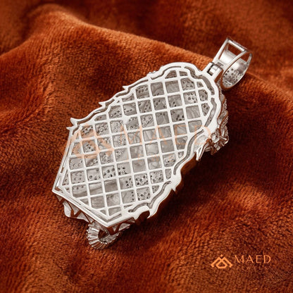 Iced Out Jesus Piece Pendant | 14K Gold, Rose Gold & Sterling Silver
