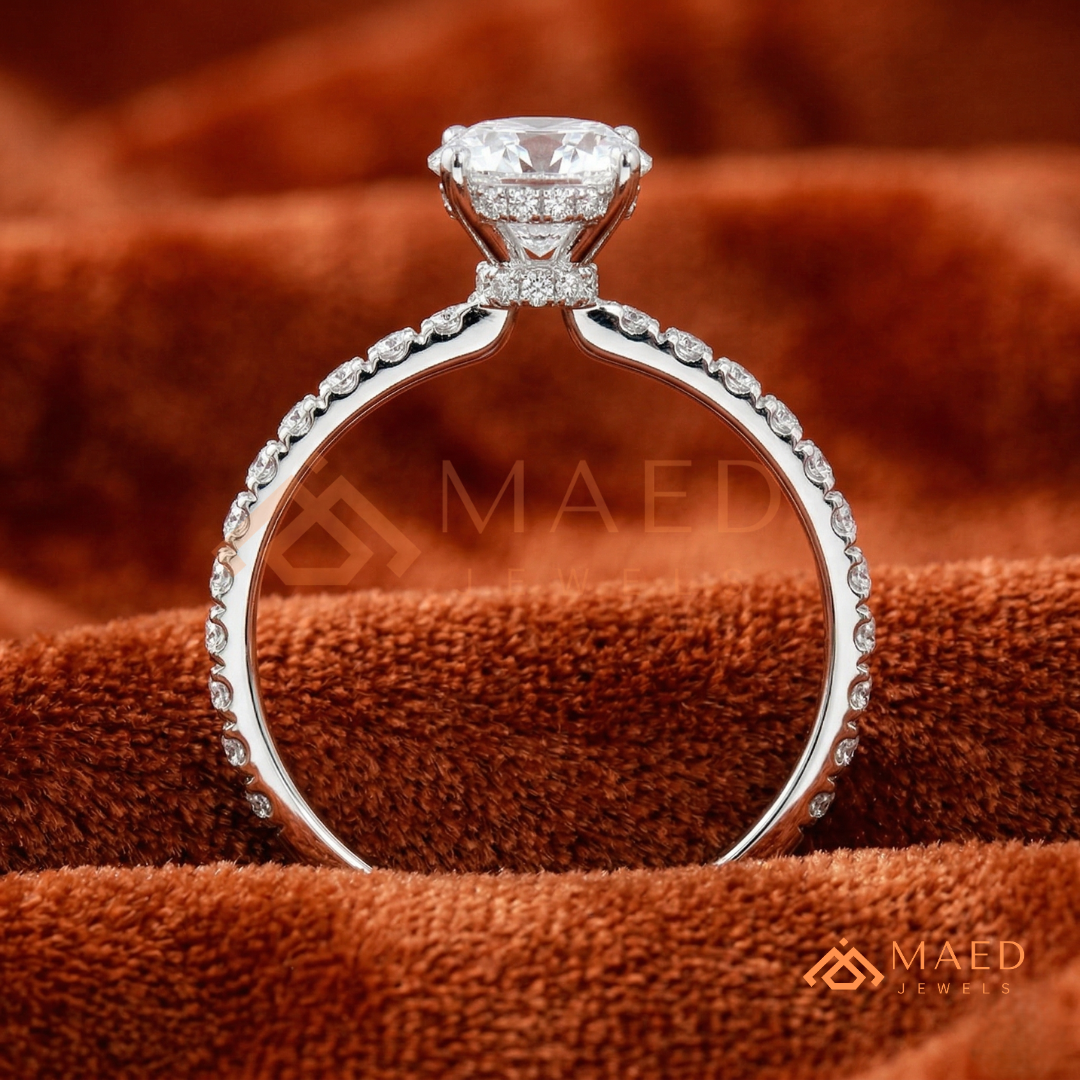 Classic Toi et Moi Pear and Marquise Cut Two-Stone Engagement Ring in Silver, 14K Gold & Rose Gold
