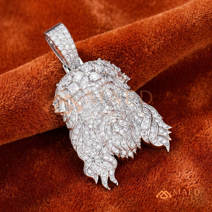 The Empress Scrollwork Necklace | Ornate Milgrain Tiara Crown Pendant