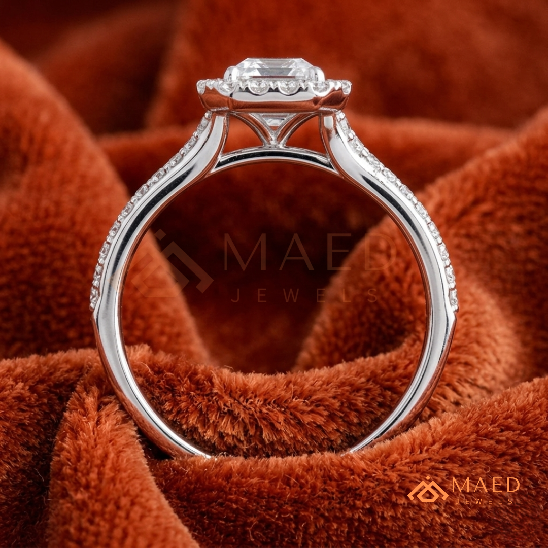Heirloom Engraved Marquise Ring in 14K Yellow Gold, Rose Gold & Sterling Silver