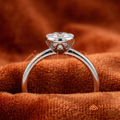 Heirloom-Style Three-Stone [Gemstone Type] Ring in 14K Yellow Gold, Rose Gold & Silver