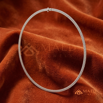 marquise-cut diamond necklace