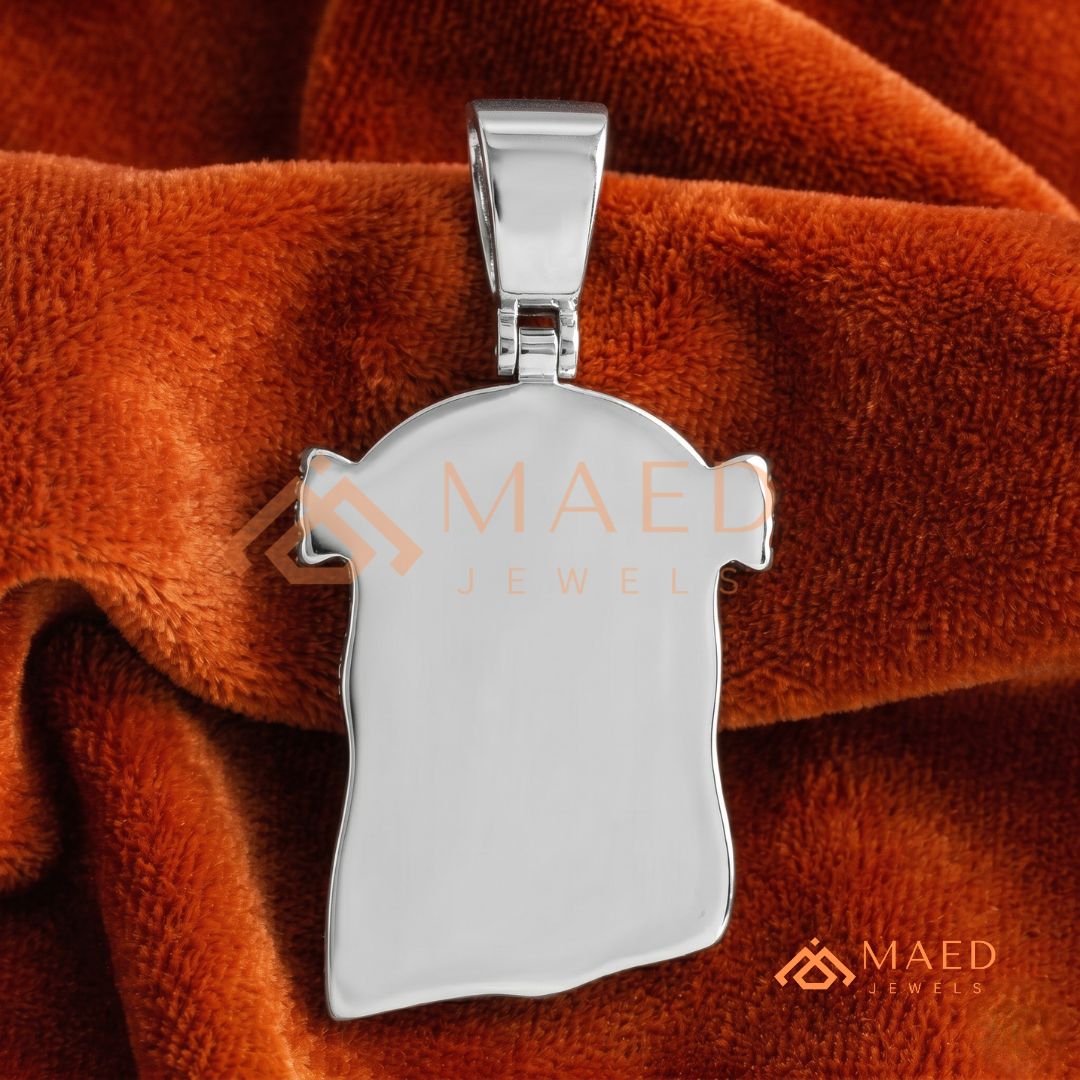 Jesus Piece Pendant – Micro Pave Hip Hop Medallion