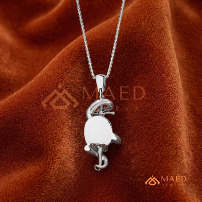 Fully Flooded Skull & Serpent Statement Charm – Ruby Red Eye Hip Hop Pendant