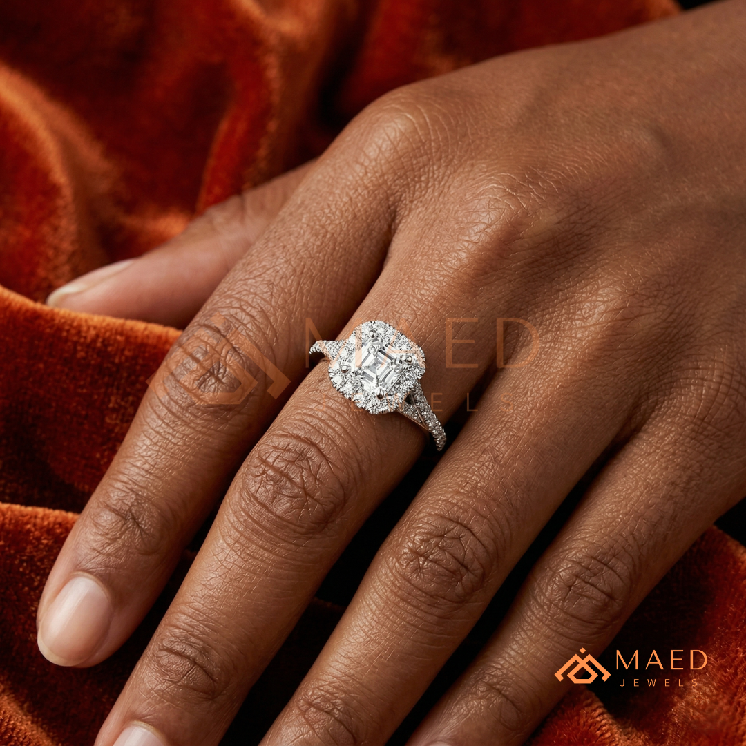 Heirloom Engraved Marquise Ring in 14K Yellow Gold, Rose Gold & Sterling Silver