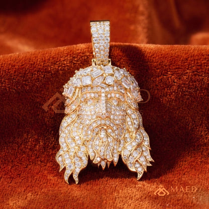 The Empress Scrollwork Necklace | Ornate Milgrain Tiara Crown Pendant