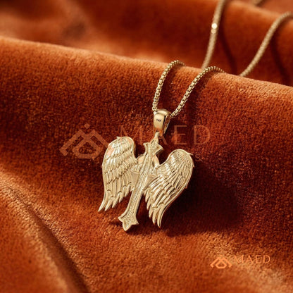 The Eternal Key of Life Pendant | Micro-Pavé Egyptian Ankh Necklace