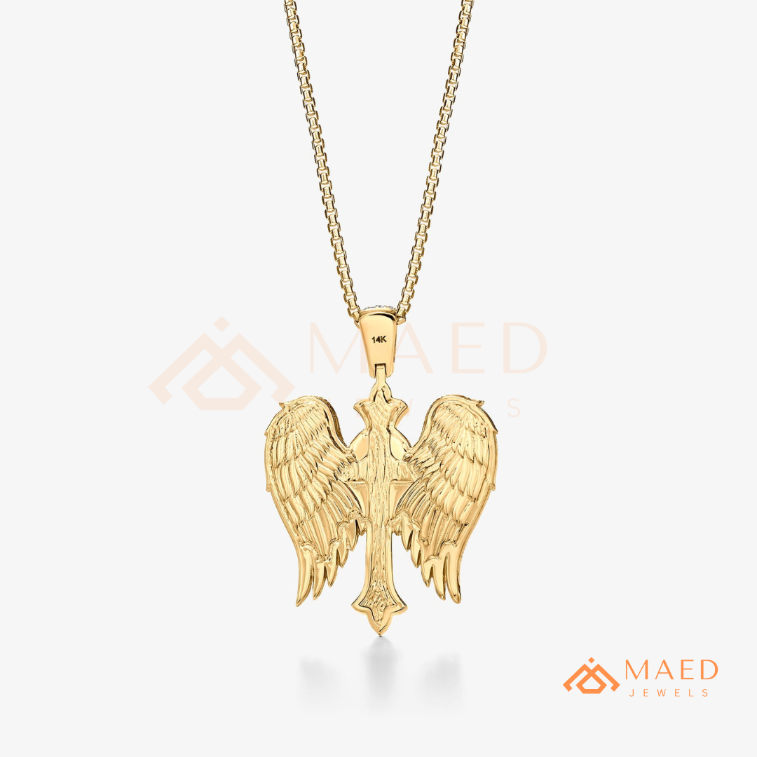 The Eternal Key of Life Pendant | Micro-Pavé Egyptian Ankh Necklace