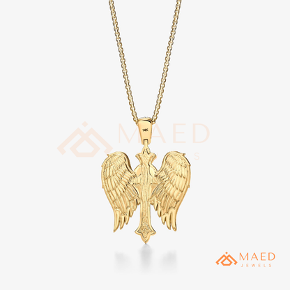 The Eternal Key of Life Pendant | Micro-Pavé Egyptian Ankh Necklace