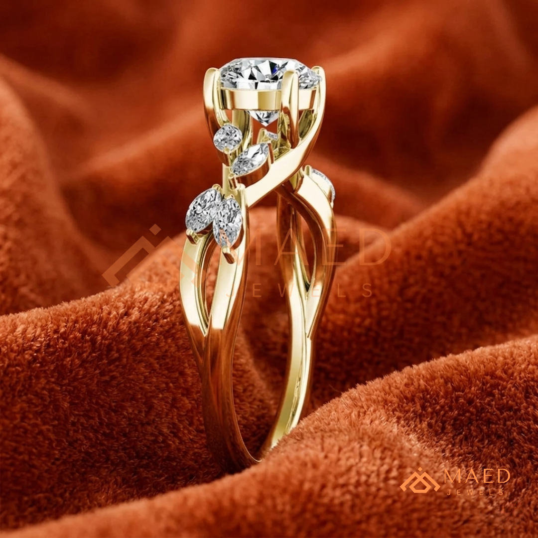 .925 Sterling Silver / 14K Solid White Gold / 14K Yellow Gold / 14K Rose Gold