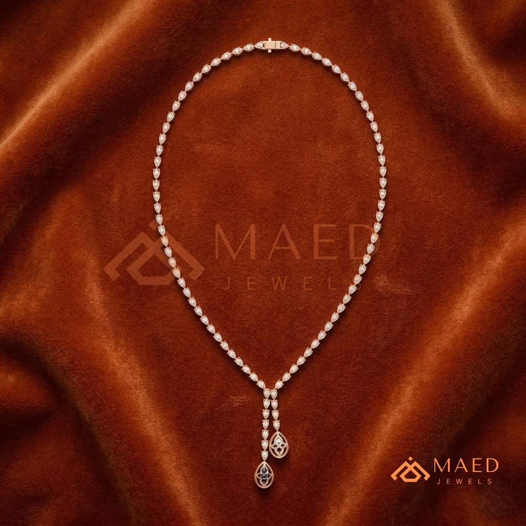 Lariat necklace