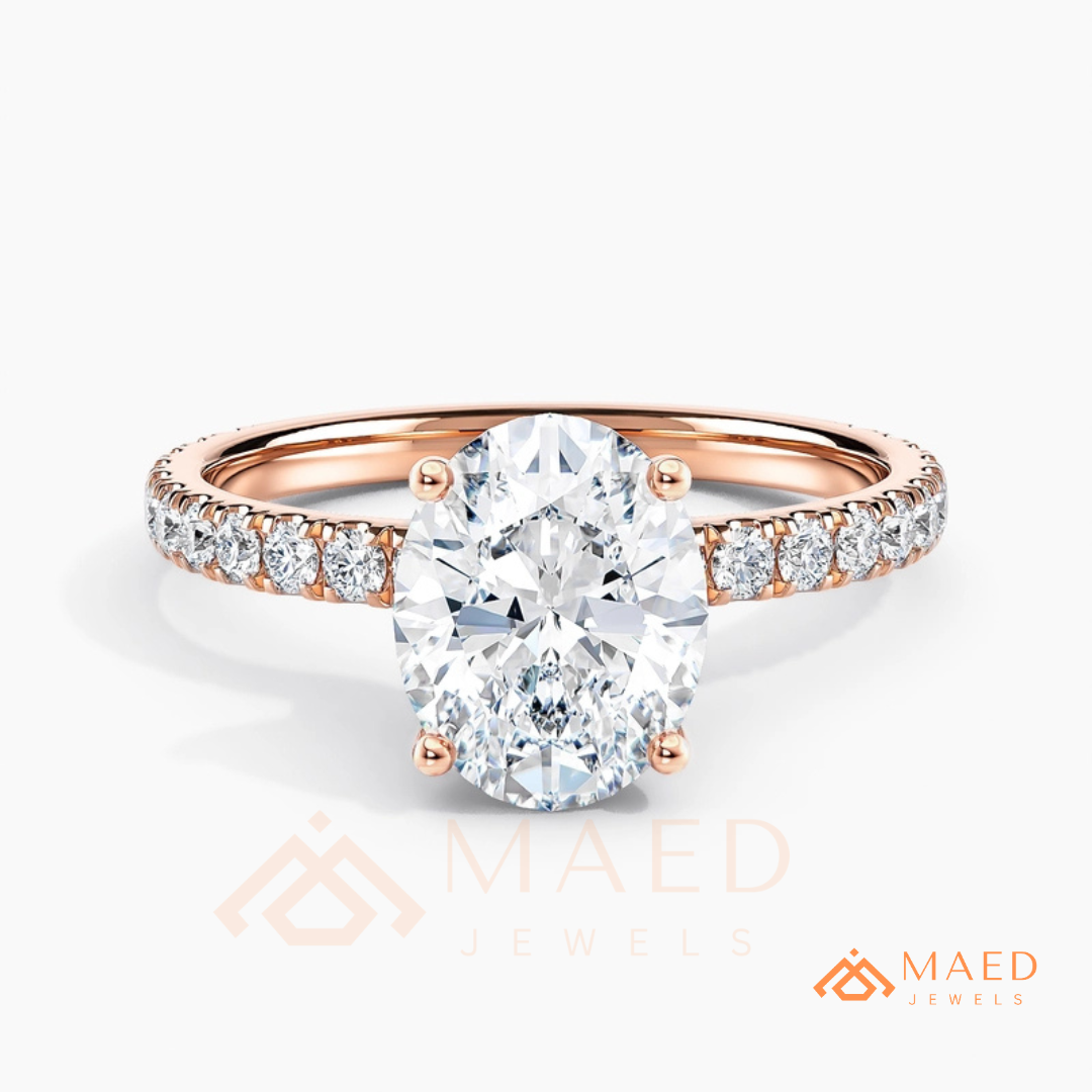 Classic Toi et Moi Pear and Marquise Cut Two-Stone Engagement Ring in Silver, 14K Gold & Rose Gold