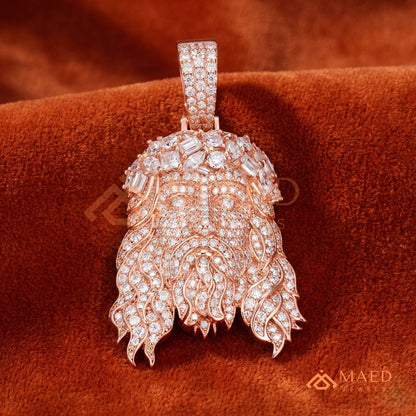 The Empress Scrollwork Necklace | Ornate Milgrain Tiara Crown Pendant